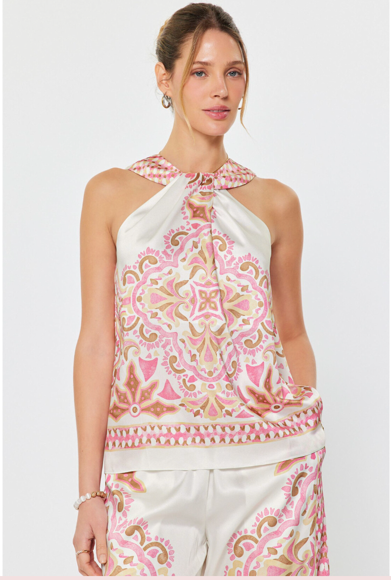 Lucy Halter Pant Set