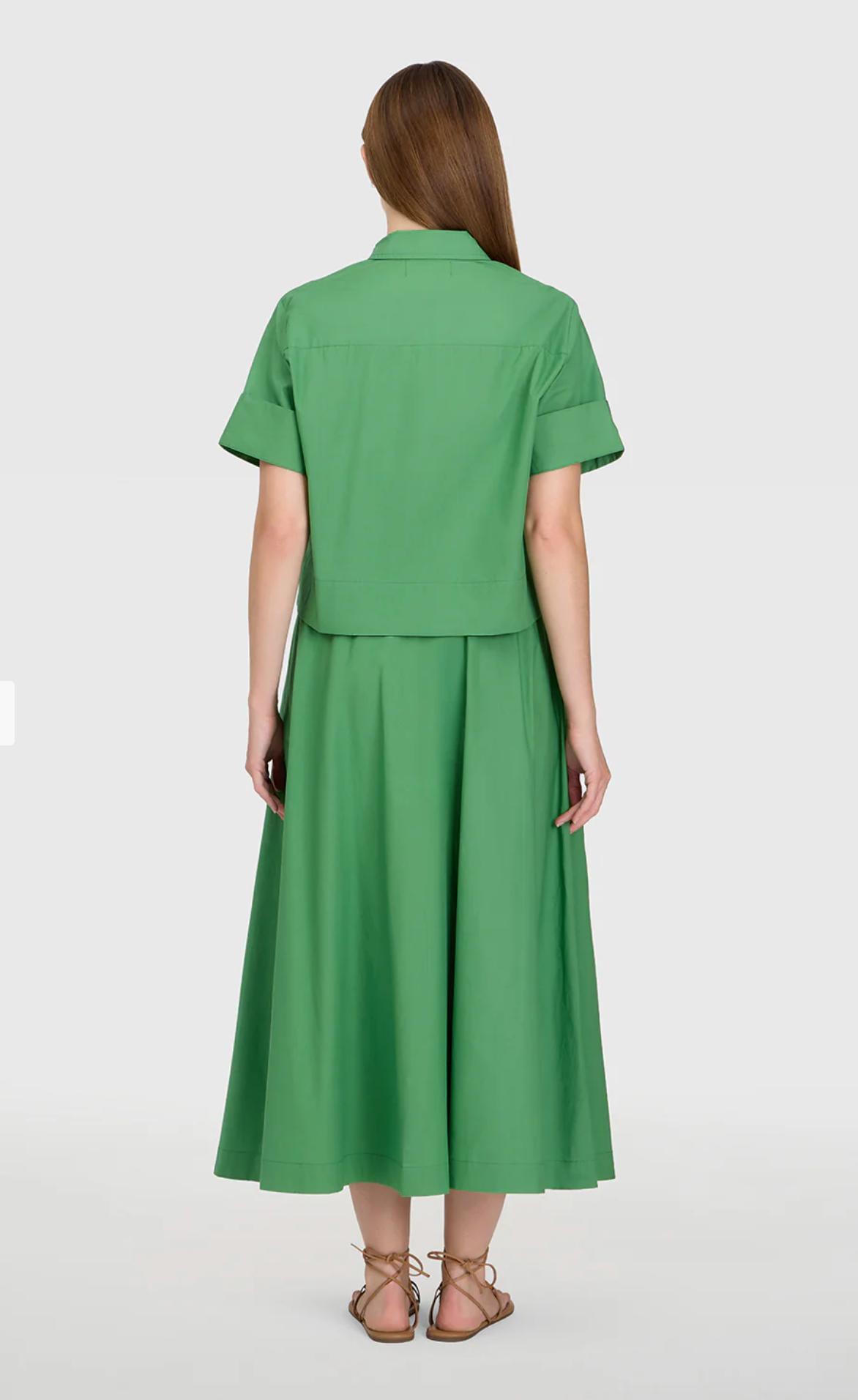The Pavilion Skirt Set | Grass