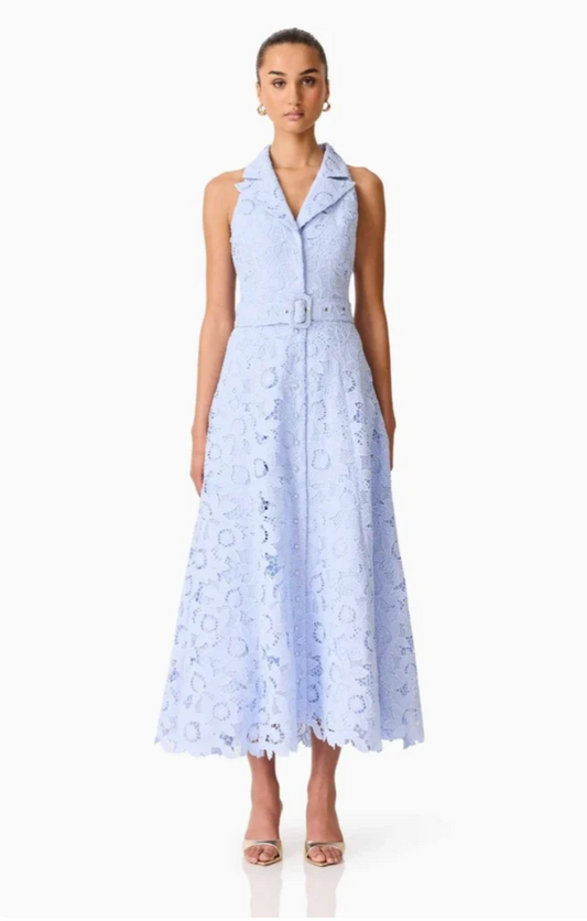Lacy Collard Maxi Dress by Elliatt
