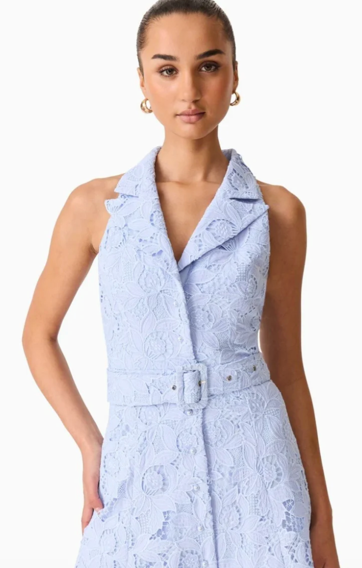 Lacy Collard Maxi Dress by Elliatt