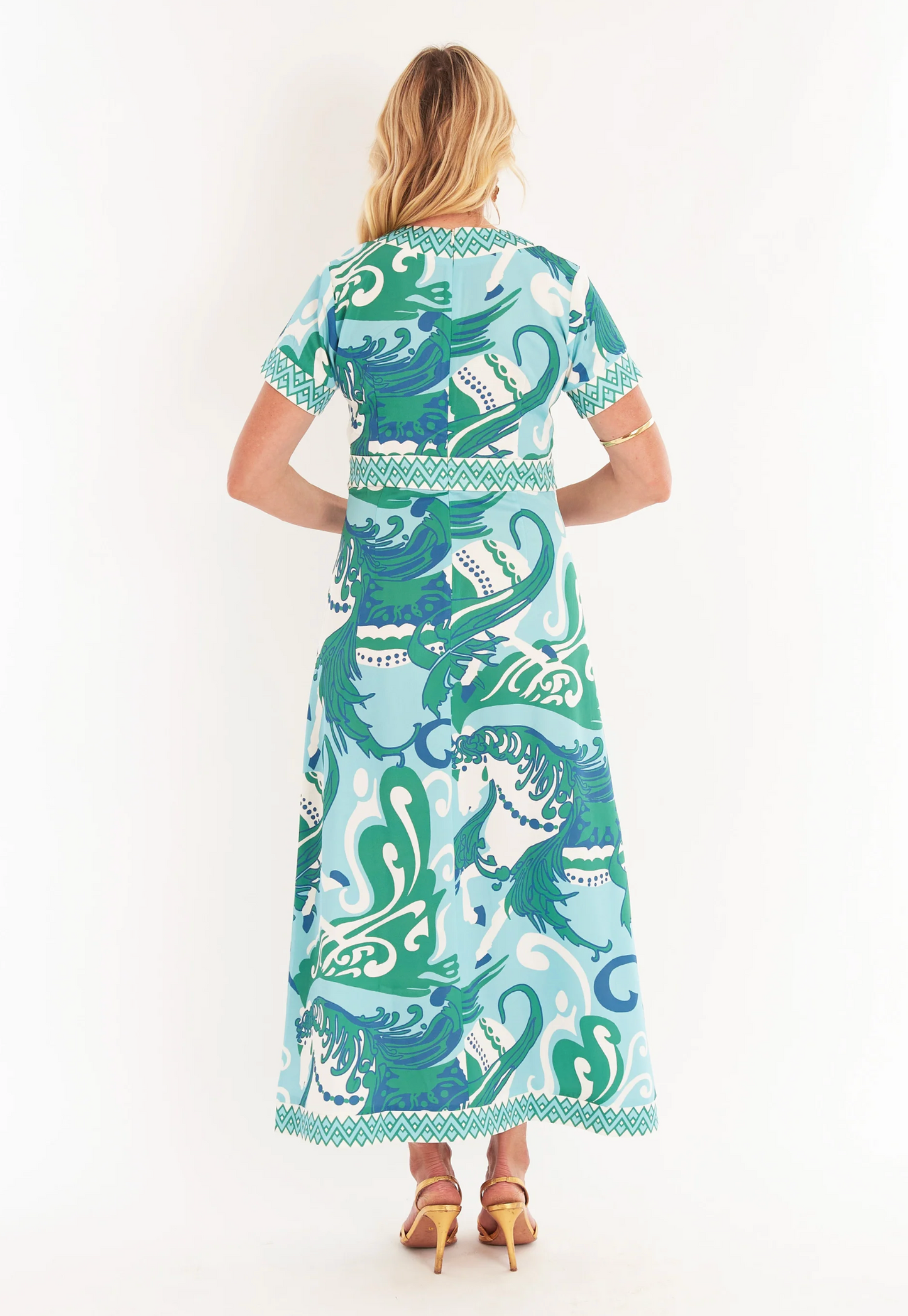 Leland Dress - Nouveau Robbins Egg