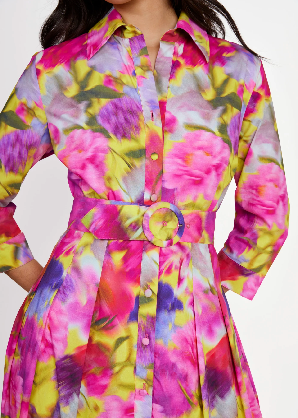Cecilia Gown Art Bloom Poplin