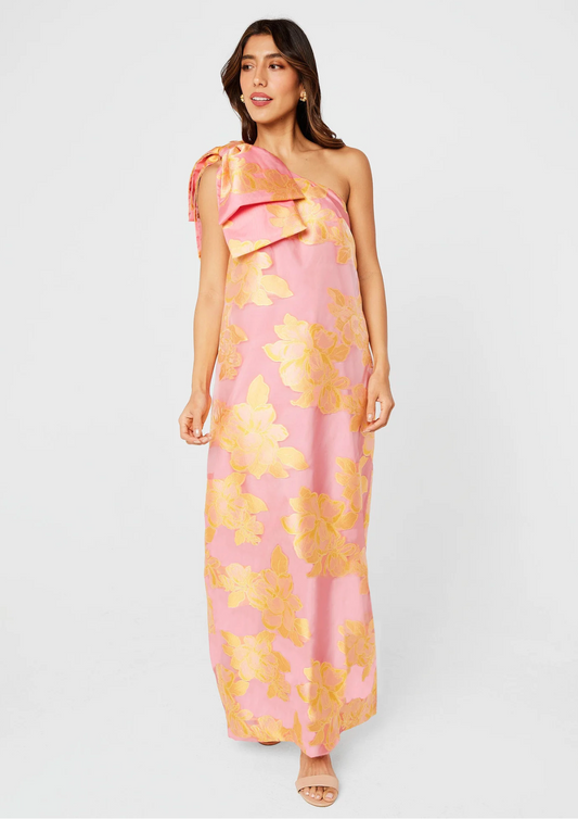 Cassie Gown Sorbet Peony Organza