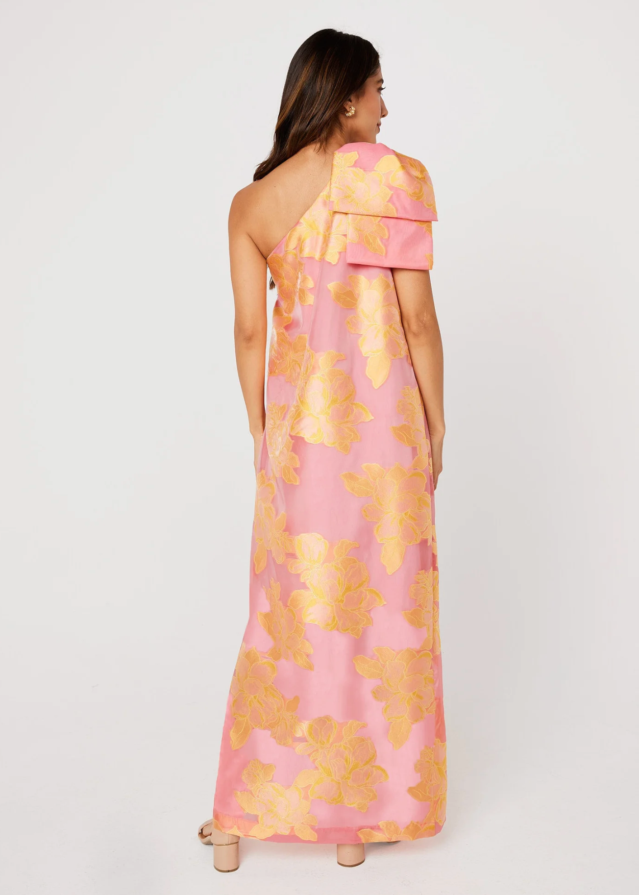 Cassie Gown Sorbet Peony Organza