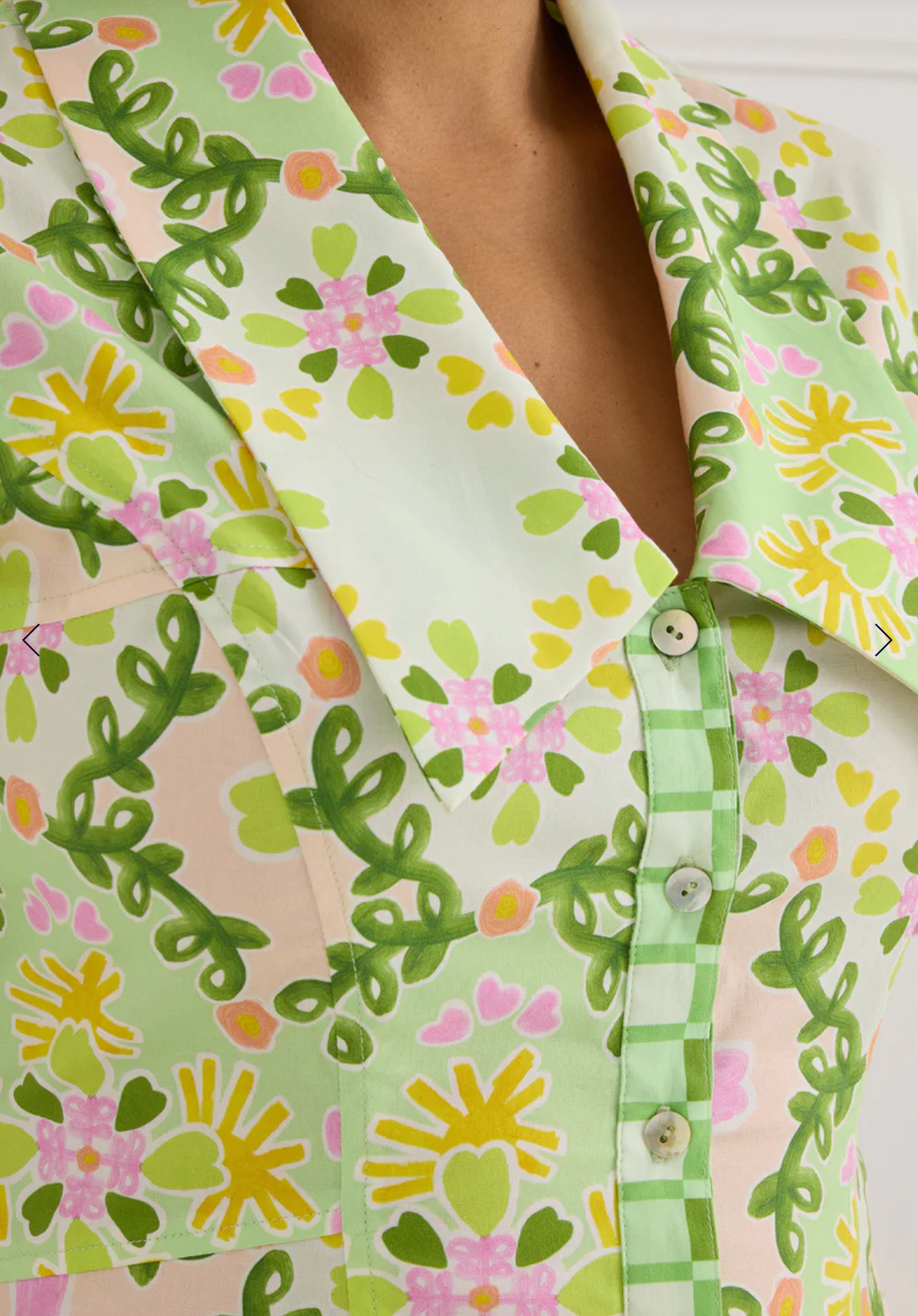 The Julia Dress | Green Clover Canvas