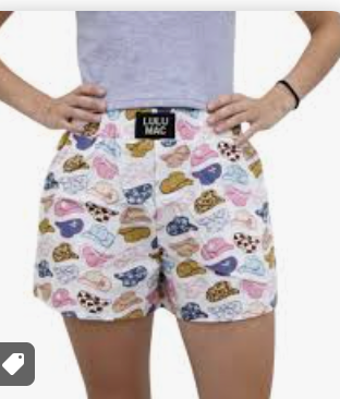 Lulu Mac Hat Boxer Shorts