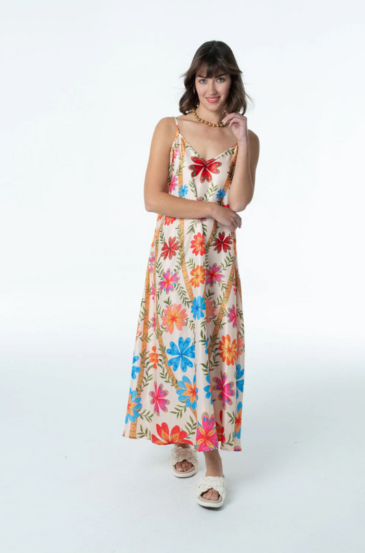 Camille Slip Dress | Cream