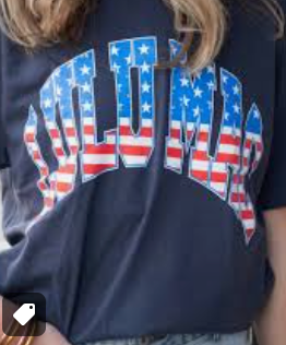 Stars & Stripes Navy Adults Tee