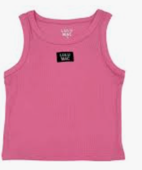 Bubble gum pink tank