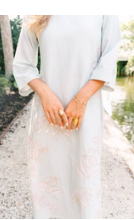 Eloise Maxi Frosted Mint Maxi