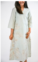 Eloise Maxi Frosted Mint Maxi
