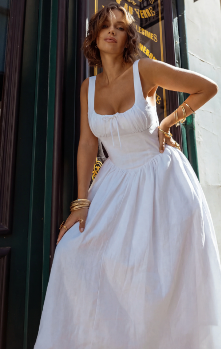 Marilyn Dress Strawberry Paris
