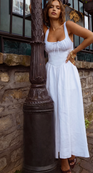 Marilyn Dress Strawberry Paris