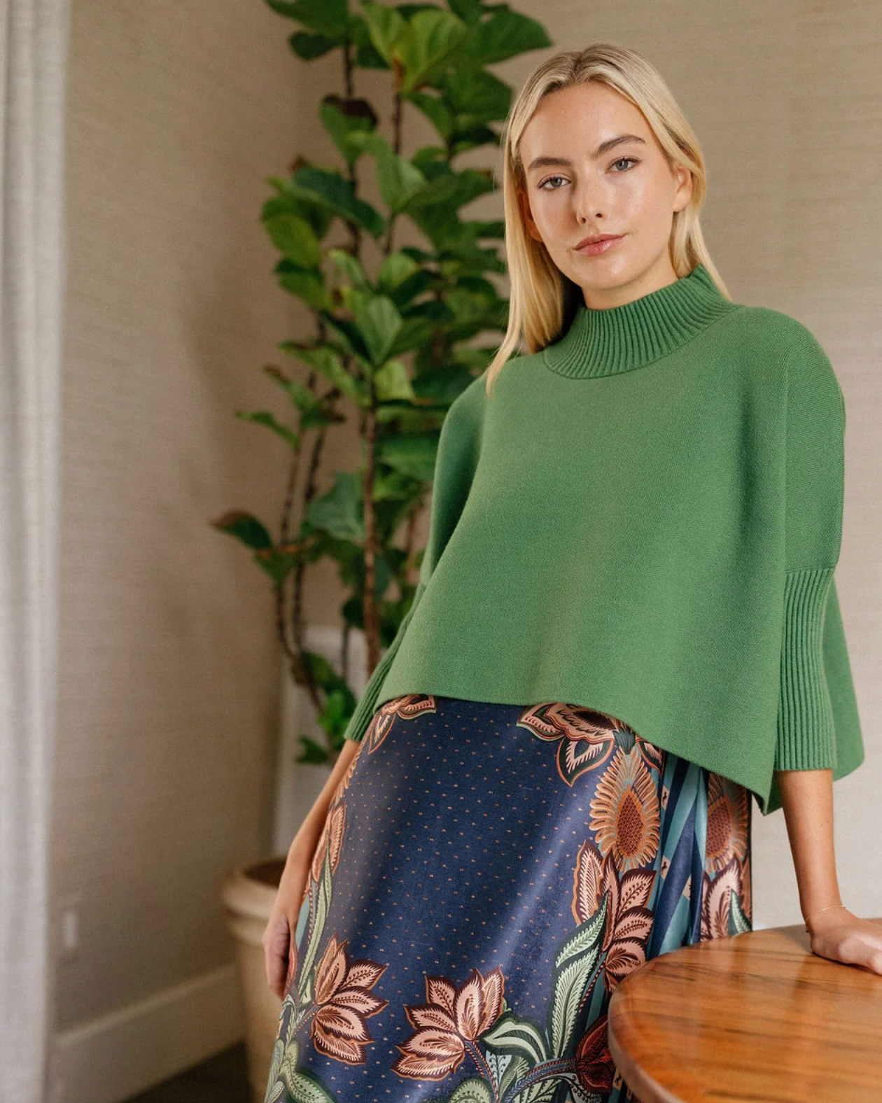 Sophia Oversized One Size Sweater | Briton Court