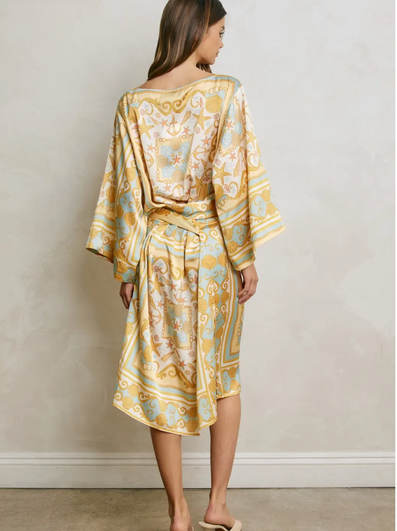 Ionian Seashell Midi Dress