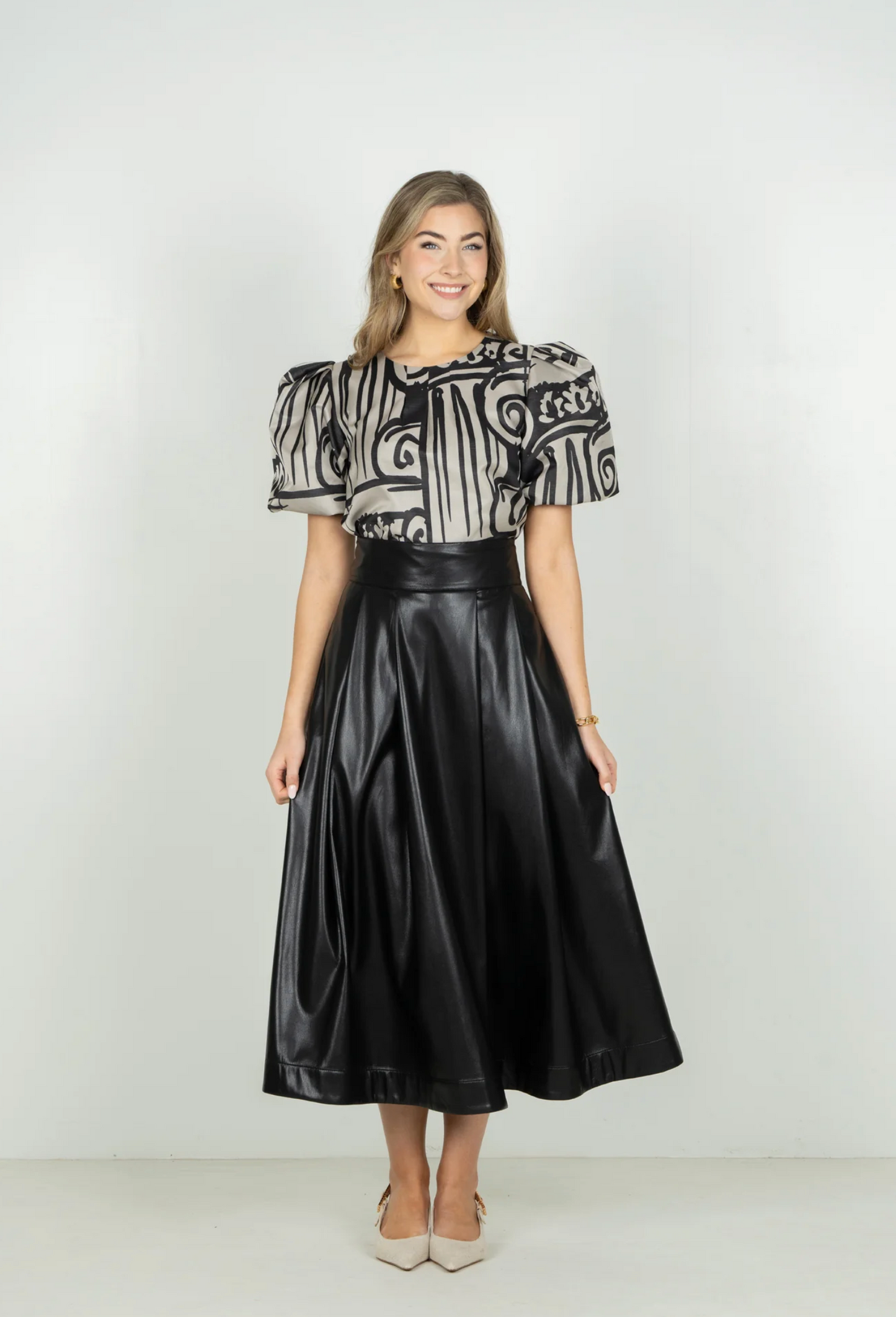 Dotty Skirt | Black