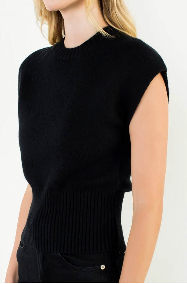 THML - Sleeveless Sweater Top