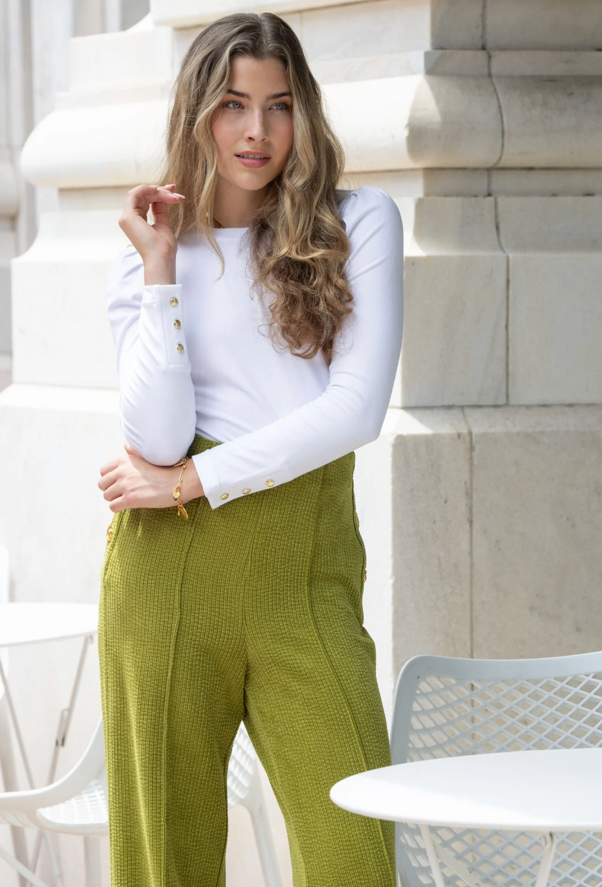 The Juliette Top | Carrara