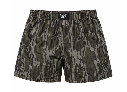 Lulu Mac Mossy Oak Bottomland Boxer Shorts