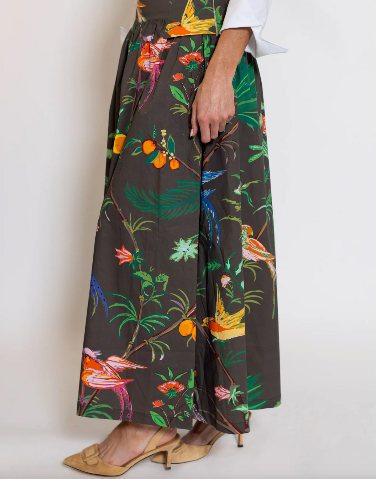 Feather Frolic© Sadie Drop Waist Maxi Skirt