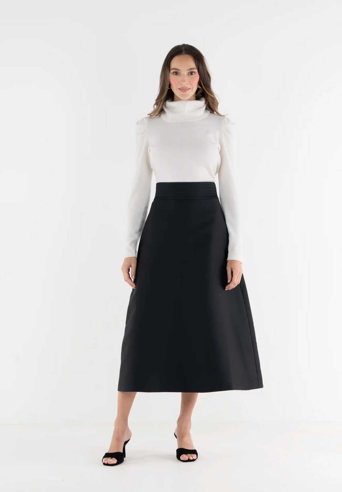 Sable Skirt | Black Tie