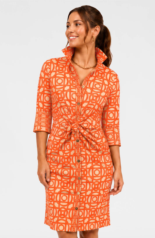 Twist & Shout Dress - Aubazine