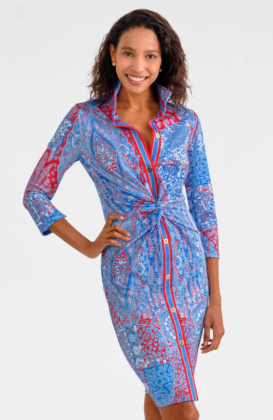 Twist & Shout Dress - Grand Bazaar