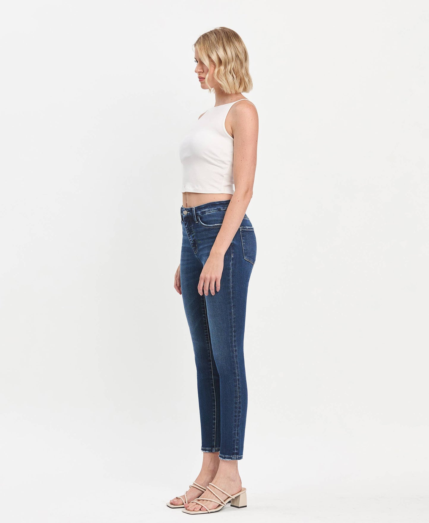 TUMMY CONTROL HIGH RISE SEAMLESS WB SKINNY JEANS