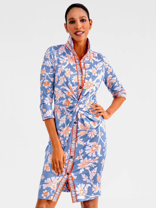 Twist & Shout Dress- Stunning Stippling