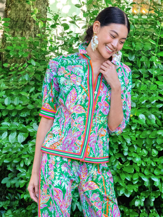 Effortless Top - Vintage Vines