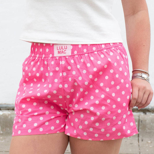 BXSPD-PINK/LIGHT PINK SM POLKA DOT LULU MAC