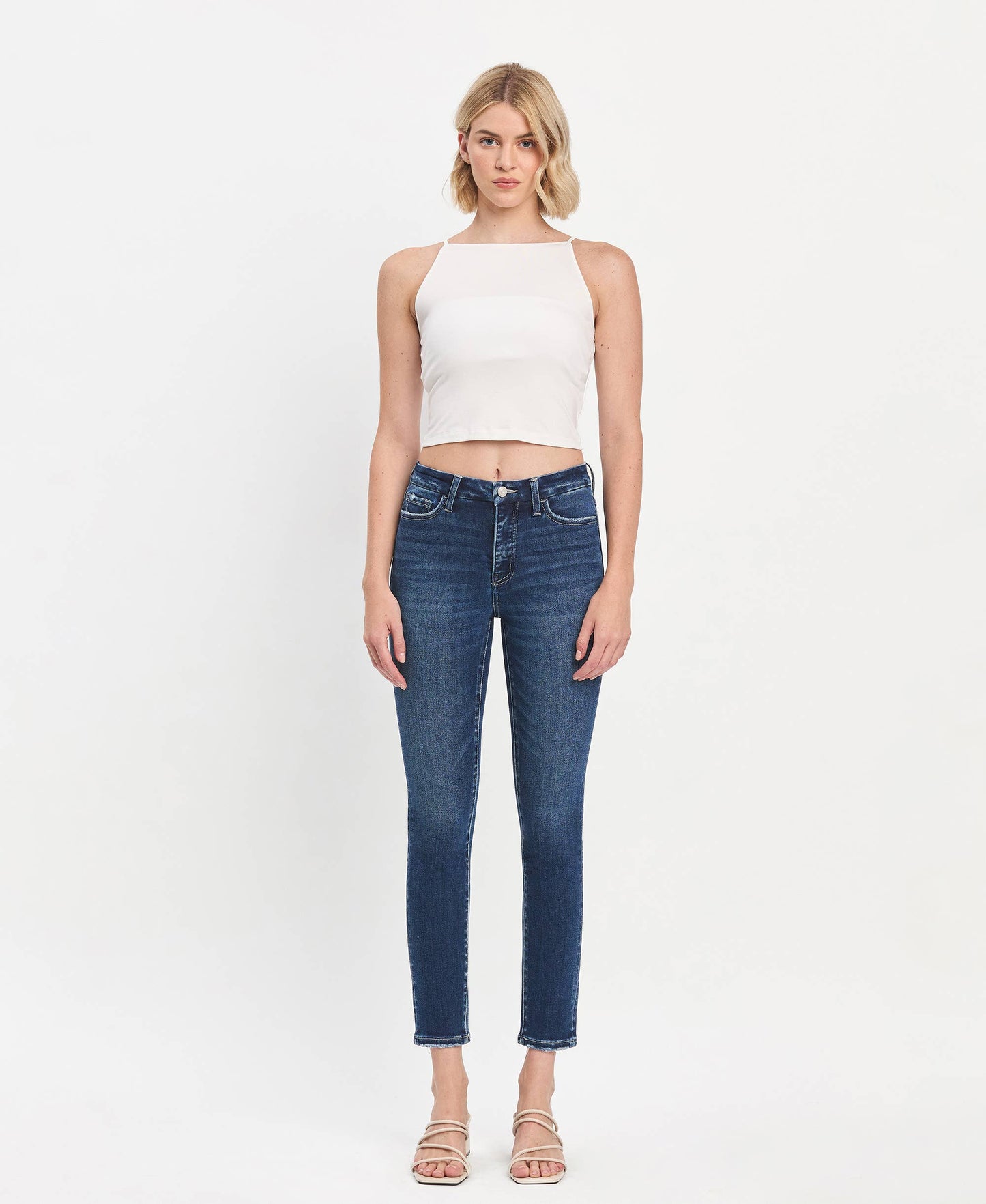 TUMMY CONTROL HIGH RISE SEAMLESS WB SKINNY JEANS