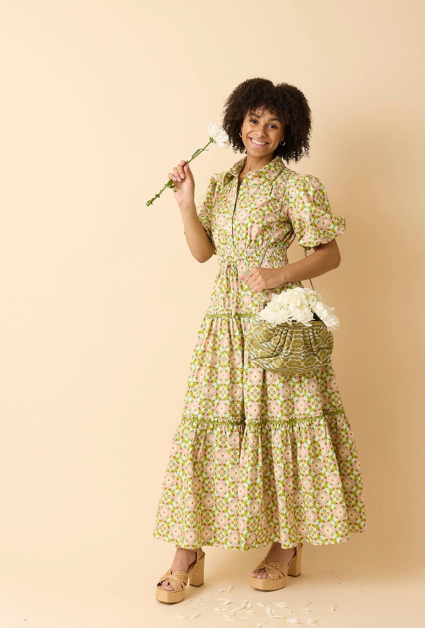 Dumpling Clutch - Cobblestone Meadows Green