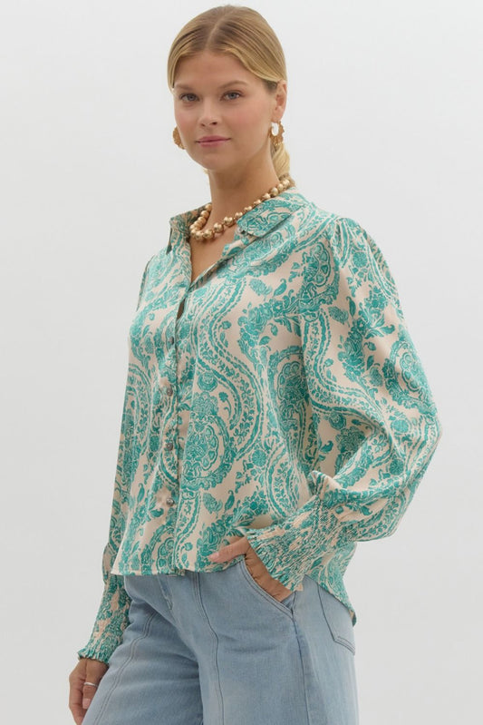 T22260 PATTERN BLOUSE