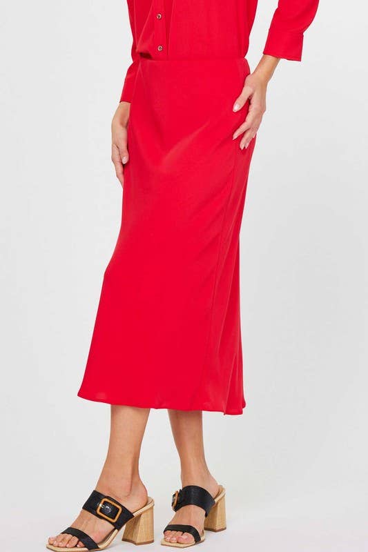 Slip Midi Skirt